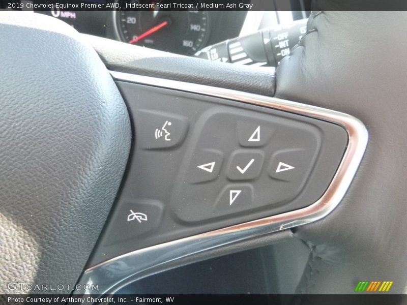 Iridescent Pearl Tricoat / Medium Ash Gray 2019 Chevrolet Equinox Premier AWD