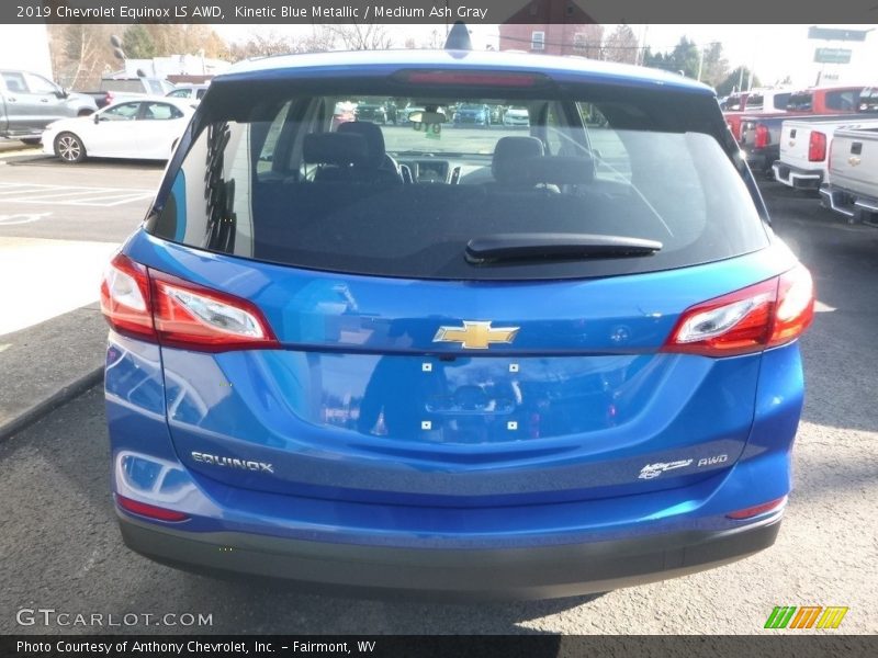 Kinetic Blue Metallic / Medium Ash Gray 2019 Chevrolet Equinox LS AWD