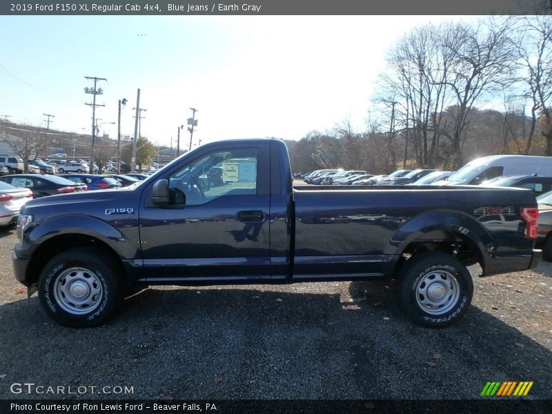 Blue Jeans / Earth Gray 2019 Ford F150 XL Regular Cab 4x4