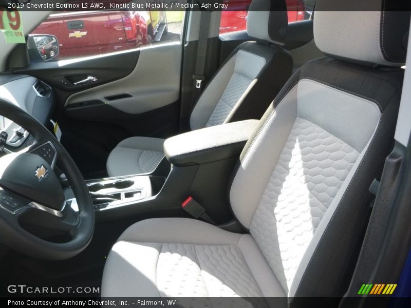 Kinetic Blue Metallic / Medium Ash Gray 2019 Chevrolet Equinox LS AWD