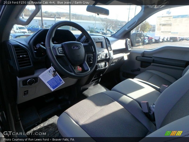 Blue Jeans / Earth Gray 2019 Ford F150 XL Regular Cab 4x4