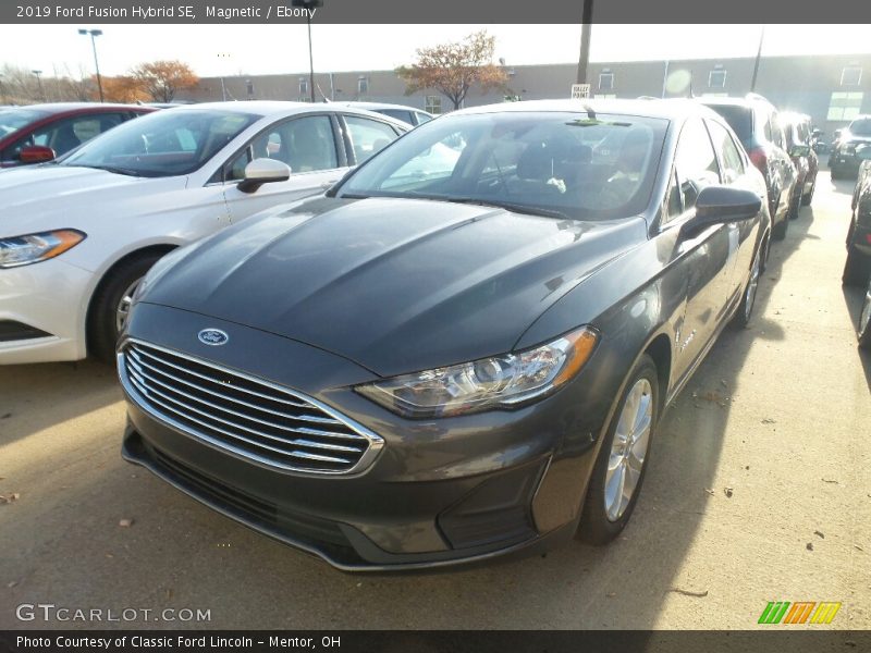 Magnetic / Ebony 2019 Ford Fusion Hybrid SE