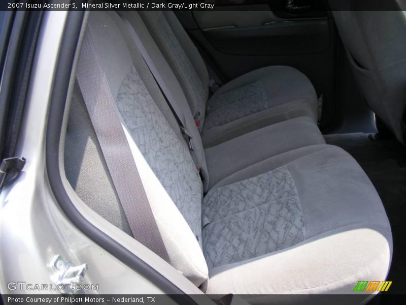 Mineral Silver Metallic / Dark Gray/Light Gray 2007 Isuzu Ascender S