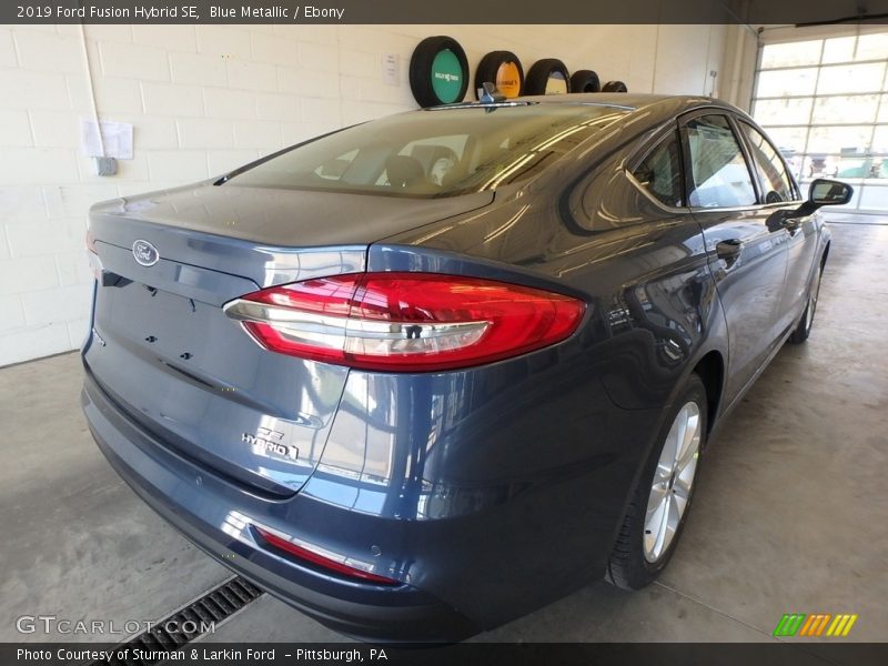 Blue Metallic / Ebony 2019 Ford Fusion Hybrid SE