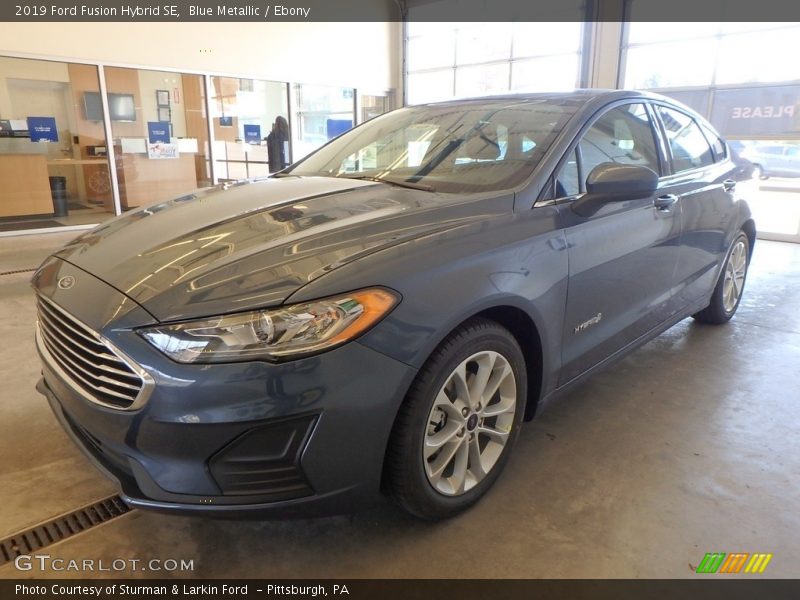  2019 Fusion Hybrid SE Blue Metallic