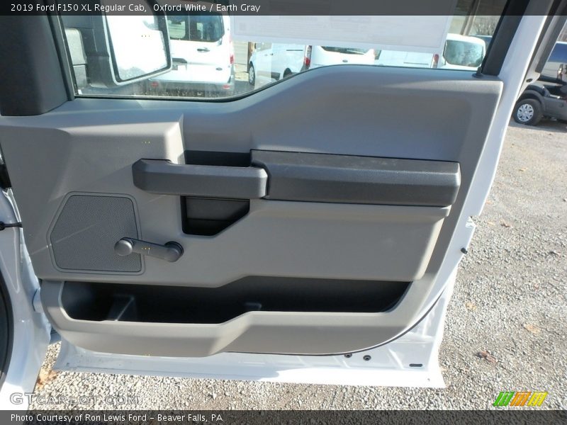 Oxford White / Earth Gray 2019 Ford F150 XL Regular Cab