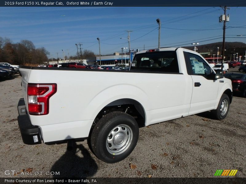 Oxford White / Earth Gray 2019 Ford F150 XL Regular Cab
