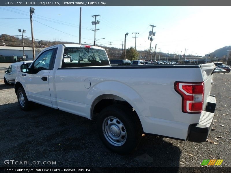 Oxford White / Earth Gray 2019 Ford F150 XL Regular Cab