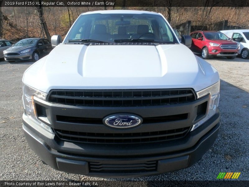 Oxford White / Earth Gray 2019 Ford F150 XL Regular Cab