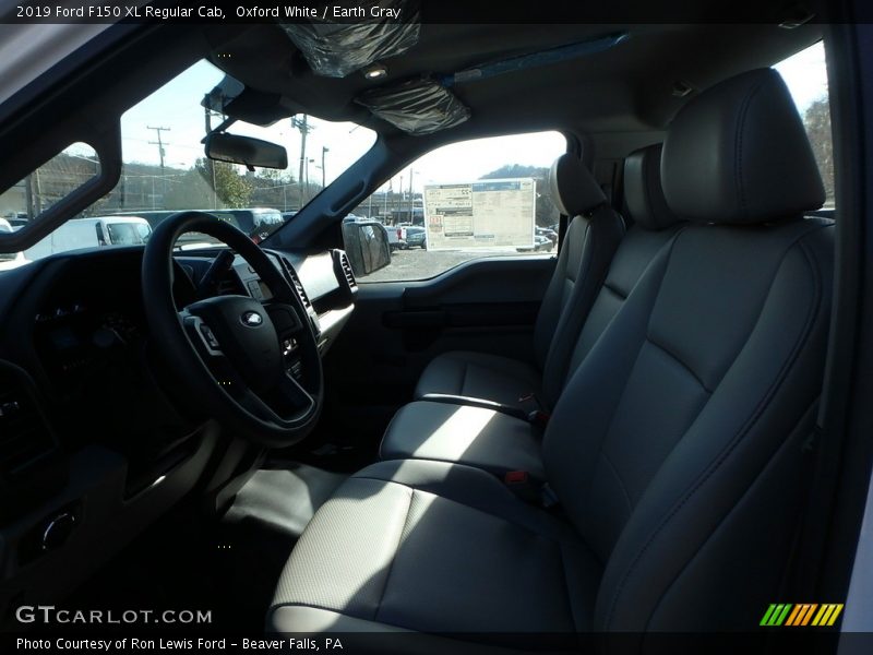 Front Seat of 2019 F150 XL Regular Cab