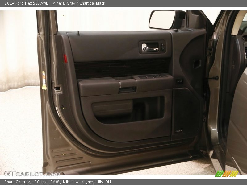 Mineral Gray / Charcoal Black 2014 Ford Flex SEL AWD