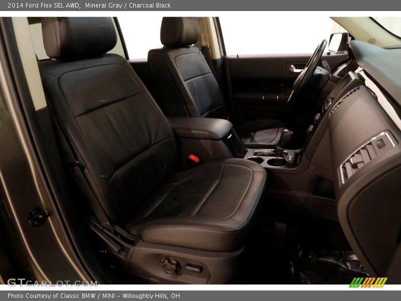 Mineral Gray / Charcoal Black 2014 Ford Flex SEL AWD