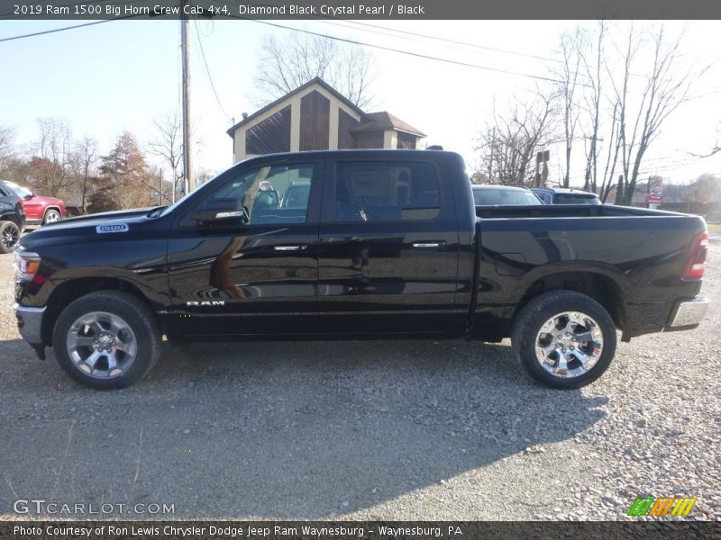 Diamond Black Crystal Pearl / Black 2019 Ram 1500 Big Horn Crew Cab 4x4