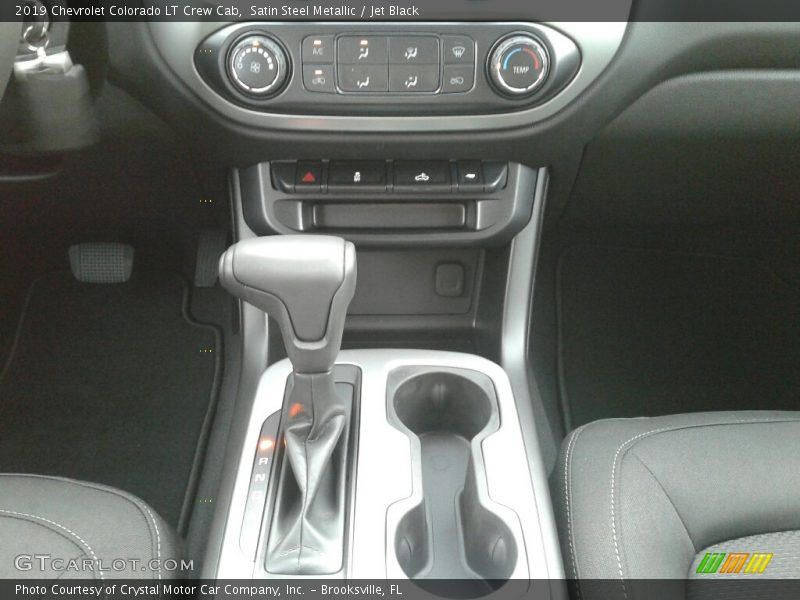 Satin Steel Metallic / Jet Black 2019 Chevrolet Colorado LT Crew Cab