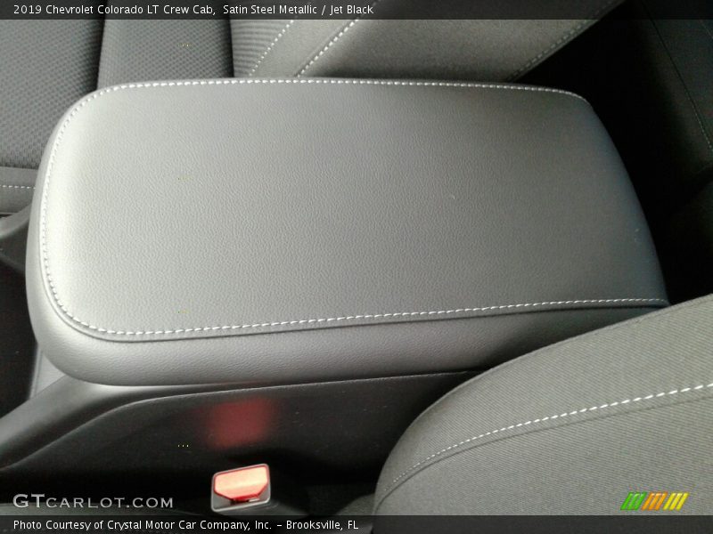 Satin Steel Metallic / Jet Black 2019 Chevrolet Colorado LT Crew Cab