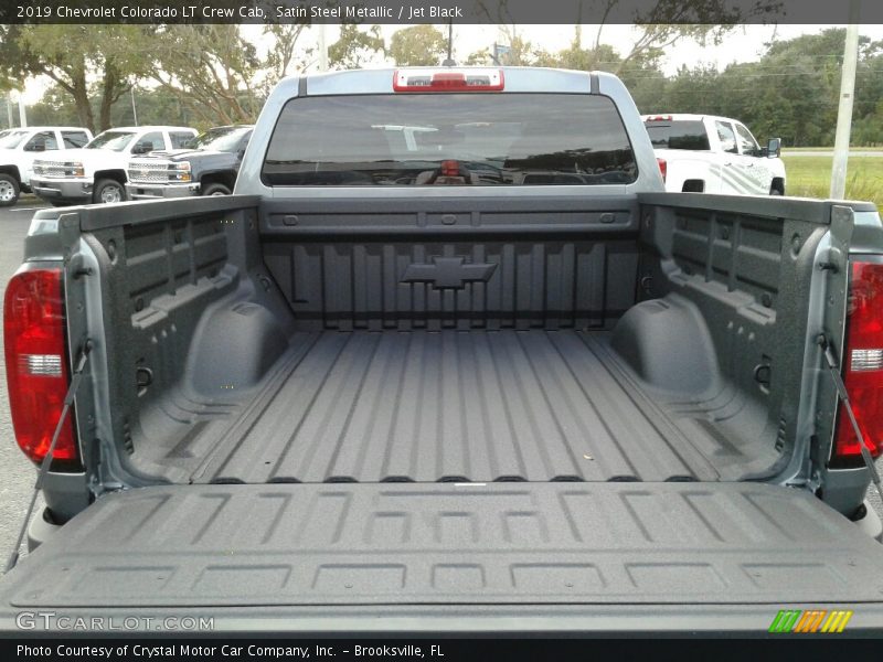 Satin Steel Metallic / Jet Black 2019 Chevrolet Colorado LT Crew Cab