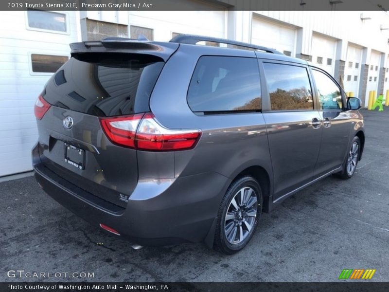 Predawn Gray Mica / Ash 2019 Toyota Sienna XLE