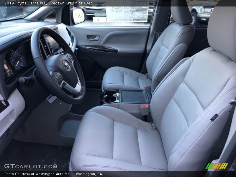 Predawn Gray Mica / Ash 2019 Toyota Sienna XLE