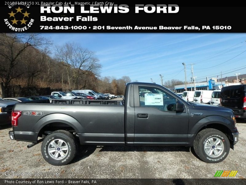 Magnetic / Earth Gray 2018 Ford F150 XL Regular Cab 4x4