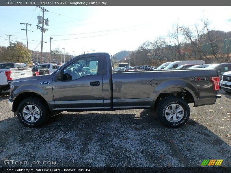 Magnetic / Earth Gray 2018 Ford F150 XL Regular Cab 4x4