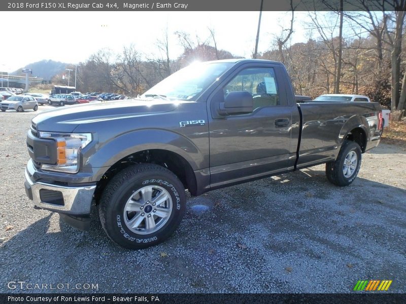 Magnetic / Earth Gray 2018 Ford F150 XL Regular Cab 4x4
