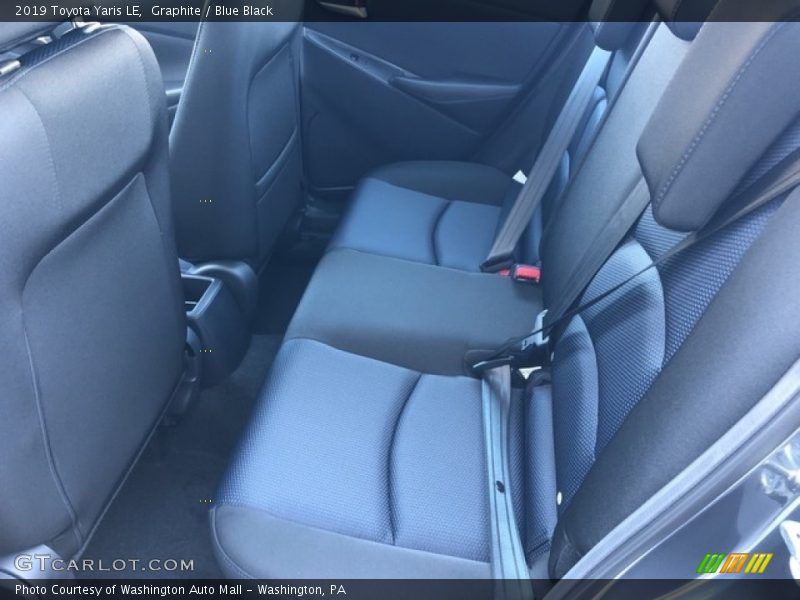 Rear Seat of 2019 Yaris LE