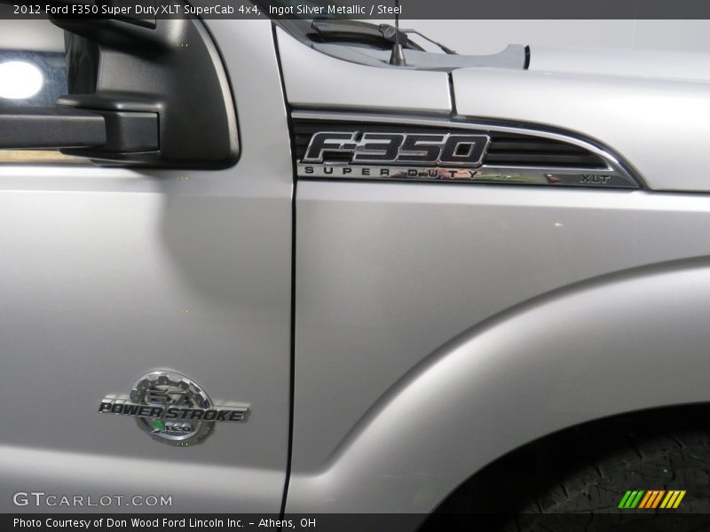 Ingot Silver Metallic / Steel 2012 Ford F350 Super Duty XLT SuperCab 4x4