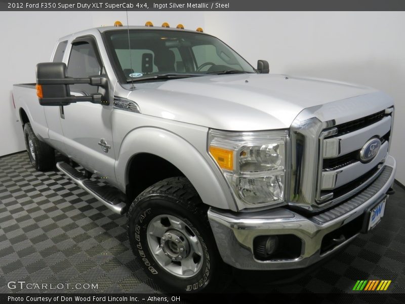 Ingot Silver Metallic / Steel 2012 Ford F350 Super Duty XLT SuperCab 4x4