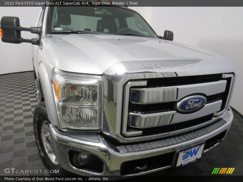Ingot Silver Metallic / Steel 2012 Ford F350 Super Duty XLT SuperCab 4x4
