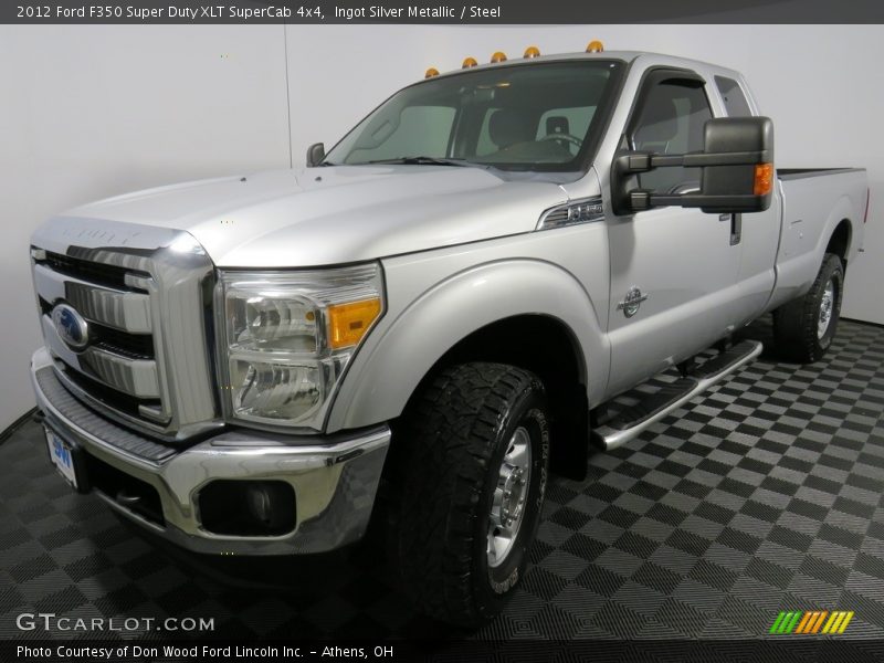 Ingot Silver Metallic / Steel 2012 Ford F350 Super Duty XLT SuperCab 4x4