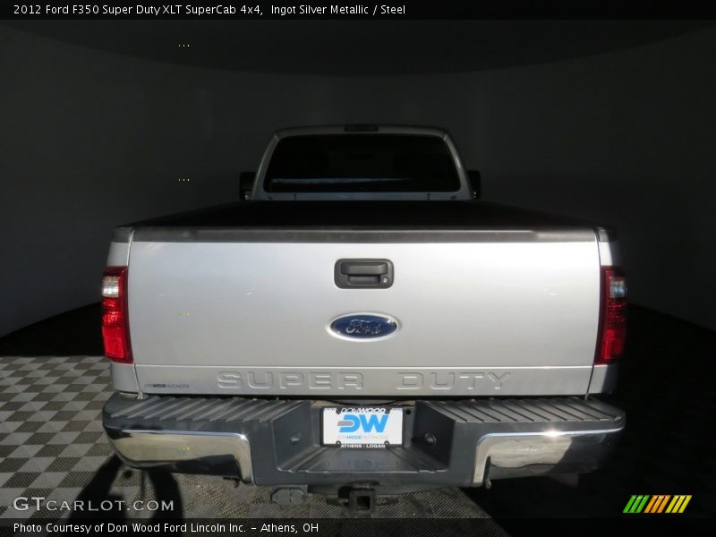 Ingot Silver Metallic / Steel 2012 Ford F350 Super Duty XLT SuperCab 4x4