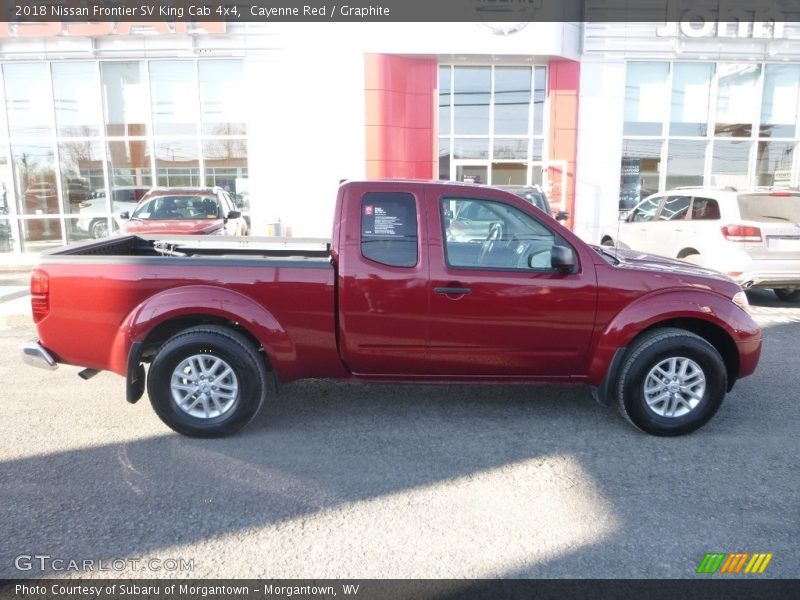 Cayenne Red / Graphite 2018 Nissan Frontier SV King Cab 4x4