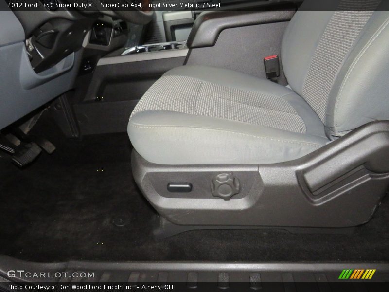 Ingot Silver Metallic / Steel 2012 Ford F350 Super Duty XLT SuperCab 4x4