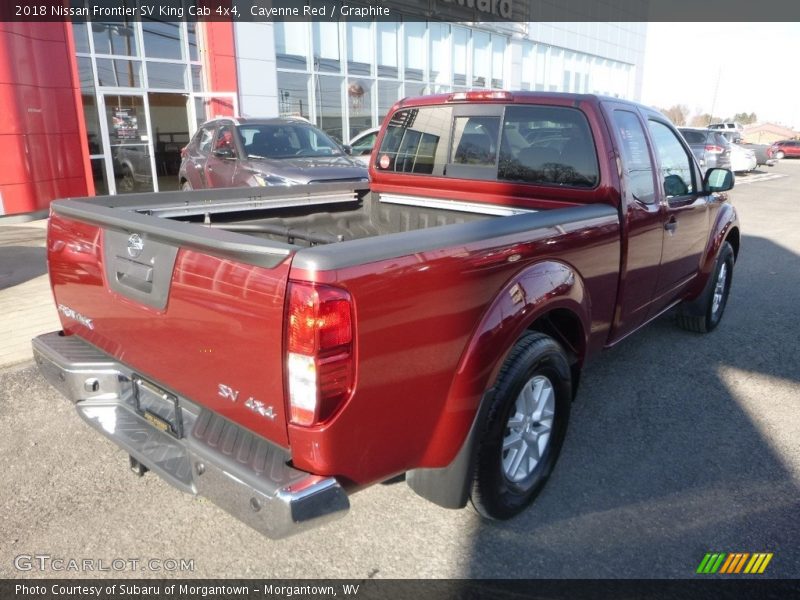 Cayenne Red / Graphite 2018 Nissan Frontier SV King Cab 4x4