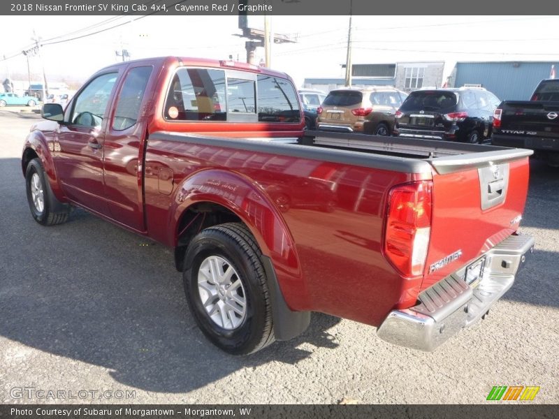 Cayenne Red / Graphite 2018 Nissan Frontier SV King Cab 4x4