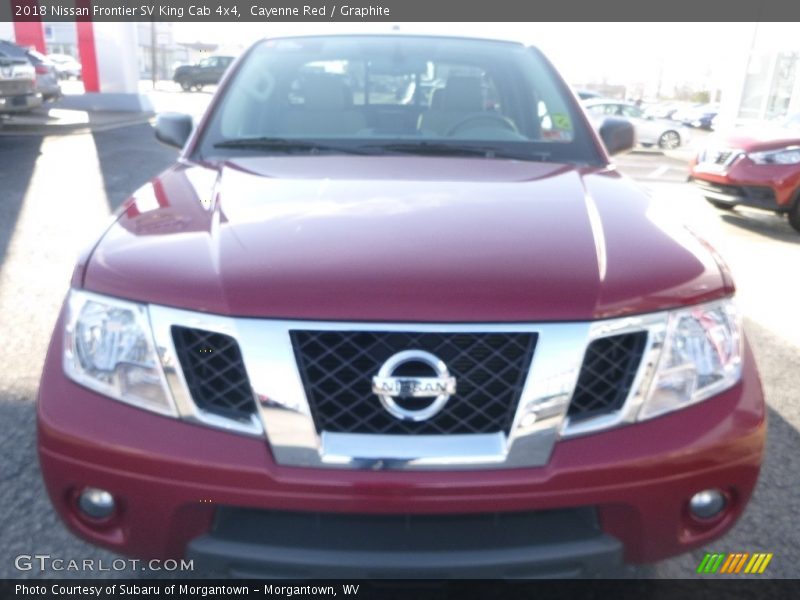 Cayenne Red / Graphite 2018 Nissan Frontier SV King Cab 4x4