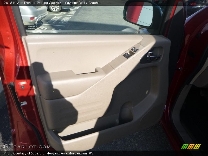 Cayenne Red / Graphite 2018 Nissan Frontier SV King Cab 4x4