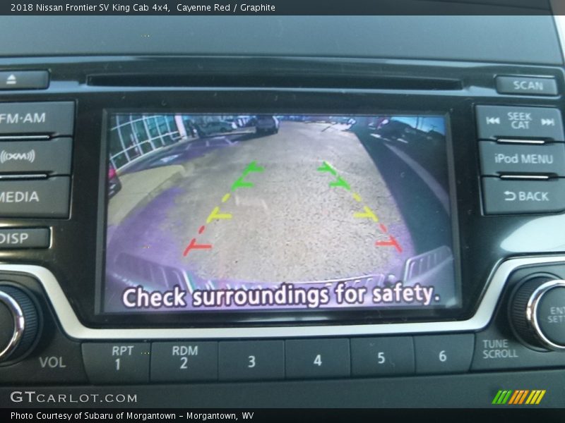 Cayenne Red / Graphite 2018 Nissan Frontier SV King Cab 4x4