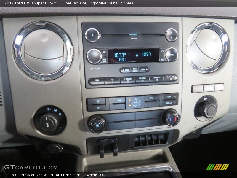 Ingot Silver Metallic / Steel 2012 Ford F350 Super Duty XLT SuperCab 4x4