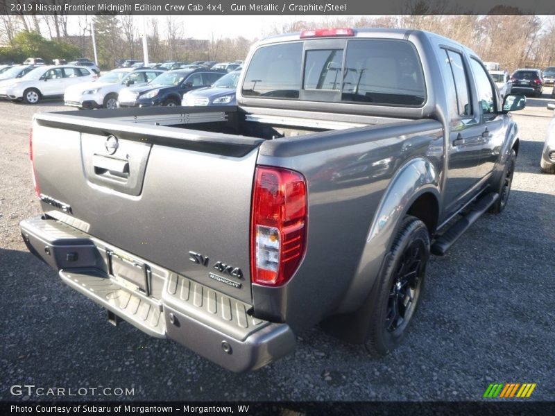 Gun Metallic / Graphite/Steel 2019 Nissan Frontier Midnight Edition Crew Cab 4x4