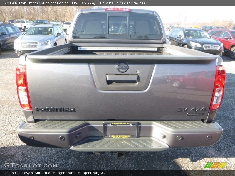 Gun Metallic / Graphite/Steel 2019 Nissan Frontier Midnight Edition Crew Cab 4x4