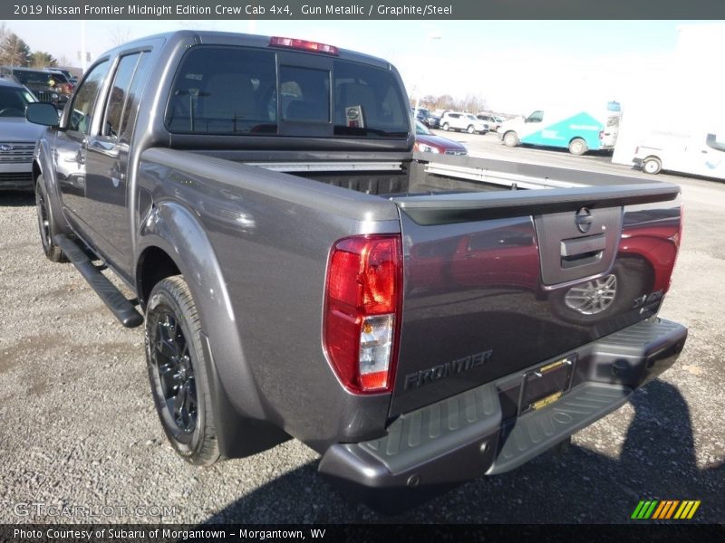 Gun Metallic / Graphite/Steel 2019 Nissan Frontier Midnight Edition Crew Cab 4x4