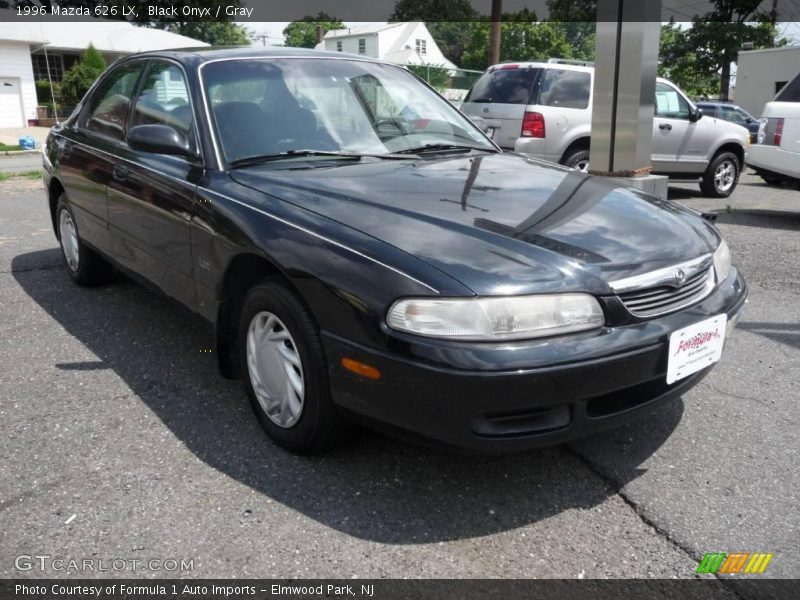 Black Onyx / Gray 1996 Mazda 626 LX