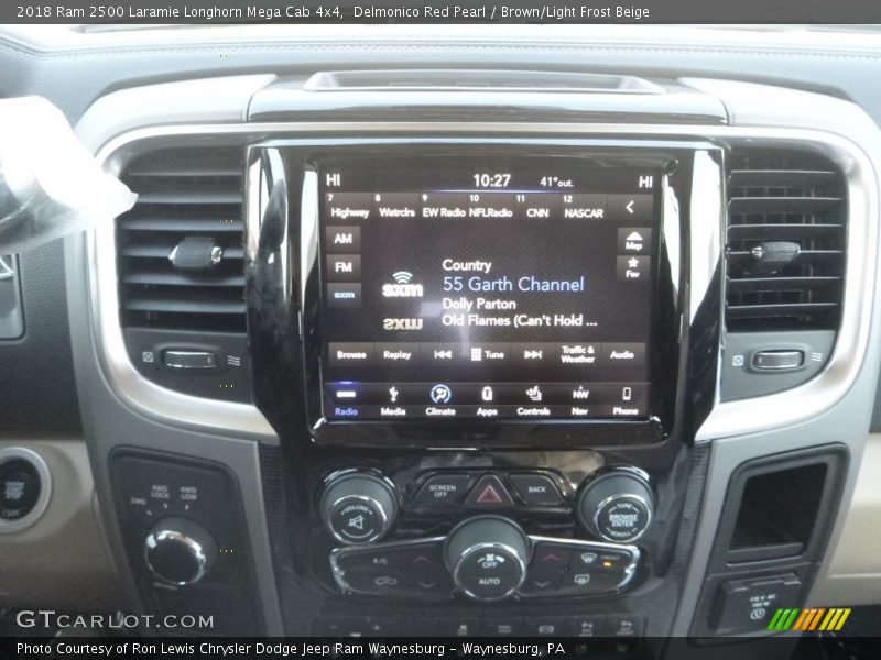 Controls of 2018 2500 Laramie Longhorn Mega Cab 4x4