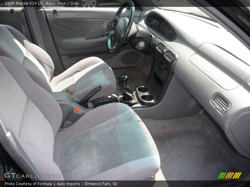 Black Onyx / Gray 1996 Mazda 626 LX