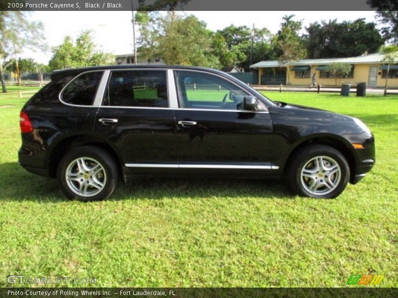 Black / Black 2009 Porsche Cayenne S