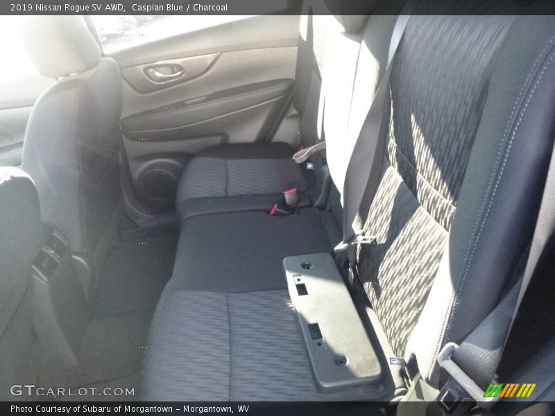 Caspian Blue / Charcoal 2019 Nissan Rogue SV AWD
