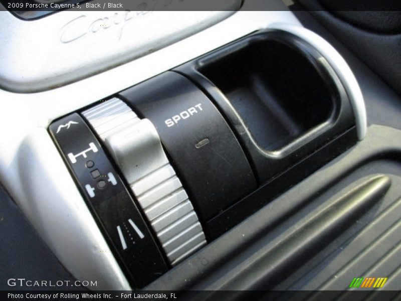 Controls of 2009 Cayenne S