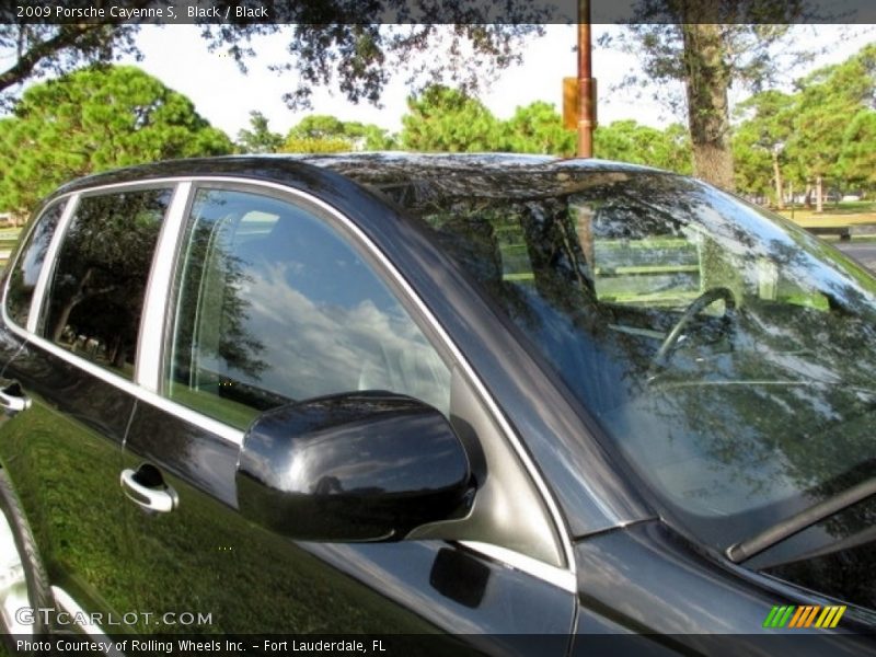 Black / Black 2009 Porsche Cayenne S