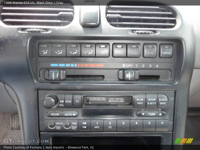 Black Onyx / Gray 1996 Mazda 626 LX